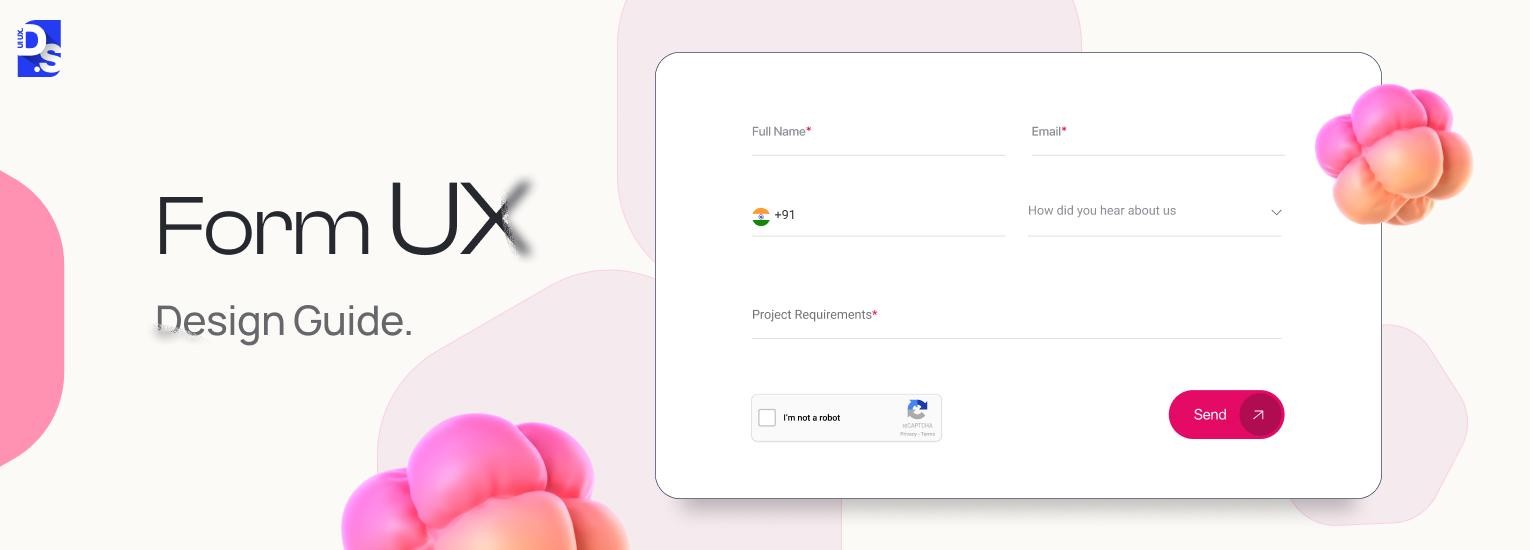 Form UX Design Best Practices & Examples