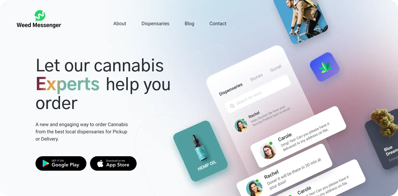 Cannabis Website ReDesign Case Study