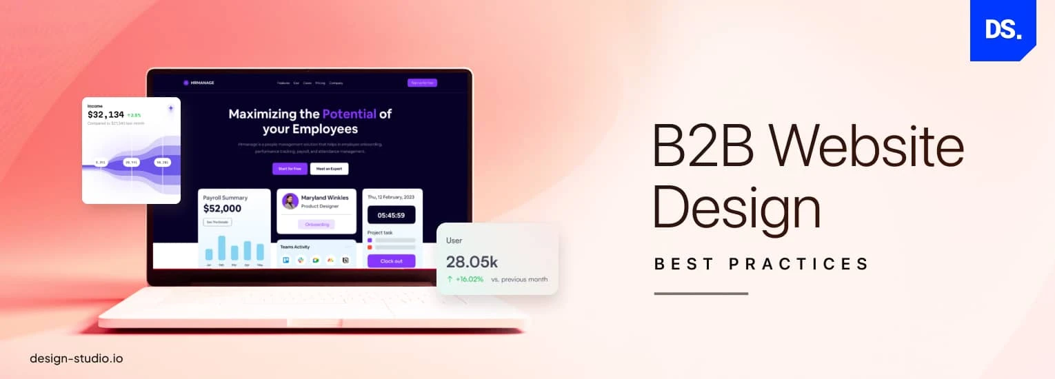 B2B website design best practices