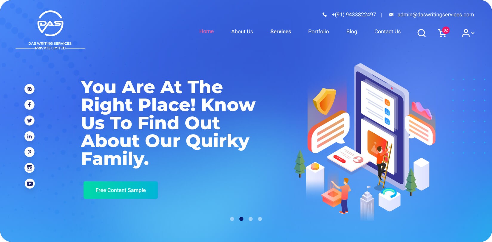 B2B Marketing Website UI/UX Redesign