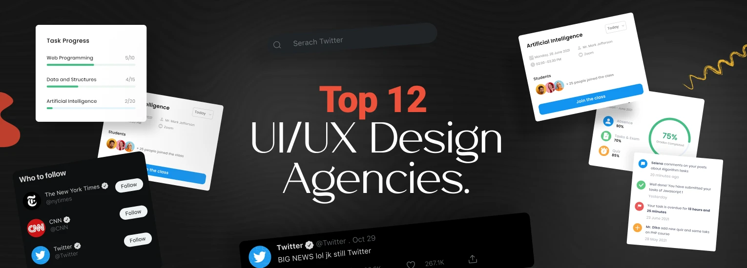 Top UI UX Design Agencies - Oct 2024