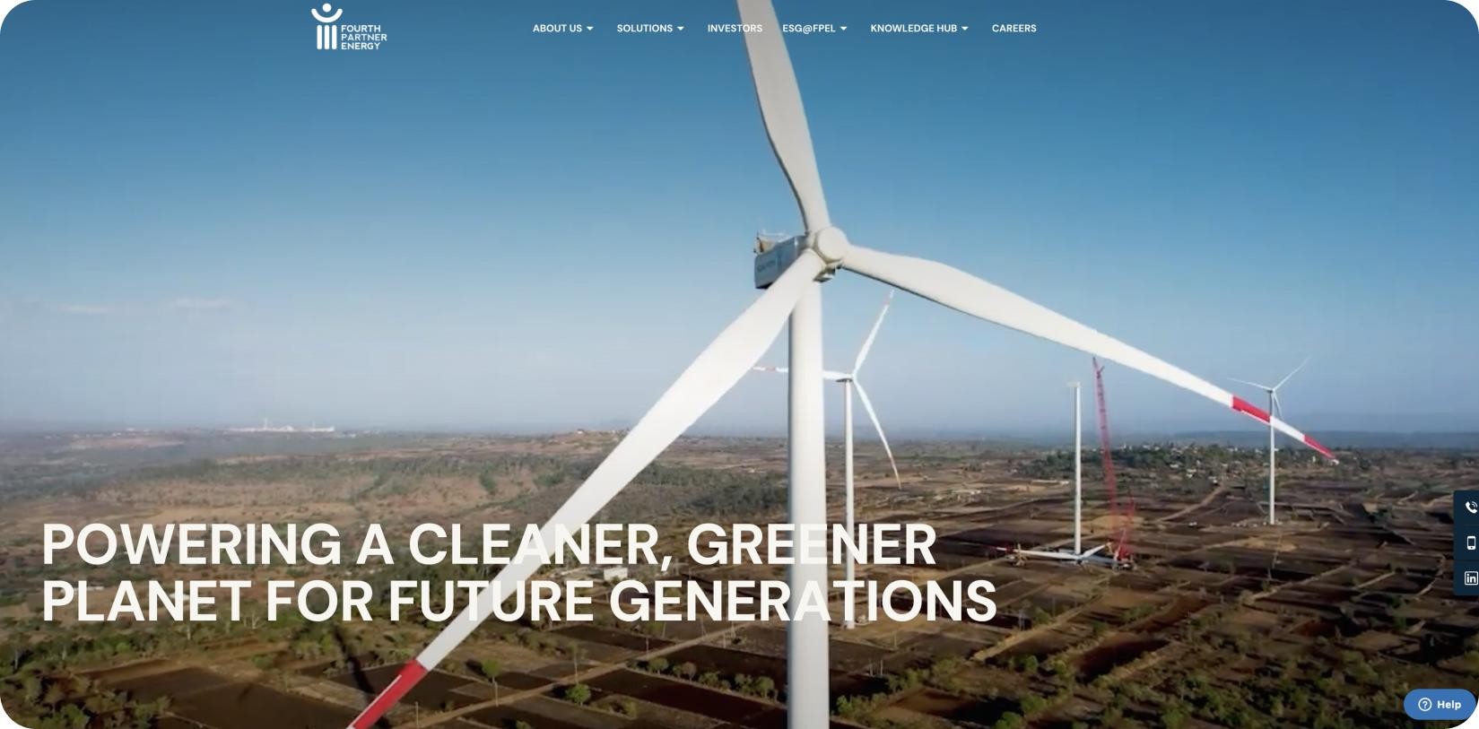 Renewable Energy Website Design Case Study