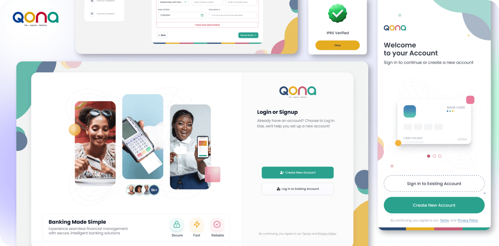 Digital Fintech App UI/UX Design Case Study